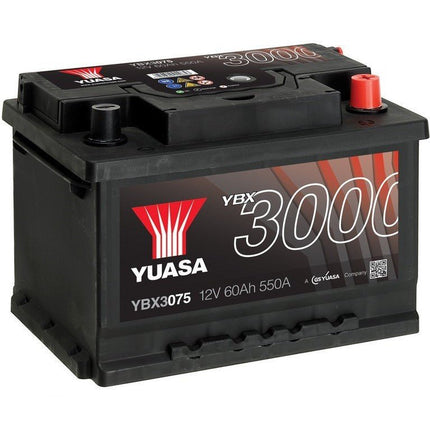 Yuasa YBX3075 Car Battery Sealed 12V - Letang Auto Electrical Vehicle Parts