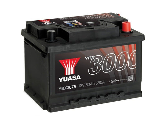Yuasa YBX3075 Car Battery Sealed 12V - Letang Auto Electrical Vehicle Parts