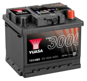 Yuasa YBX3077 Car Battery - 12V 45AH - Letang Auto Electrical Vehicle Parts