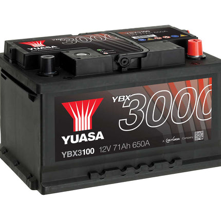 Yuasa YBX3100 car battery sealed 12v - Letang Auto Electrical Vehicle Parts