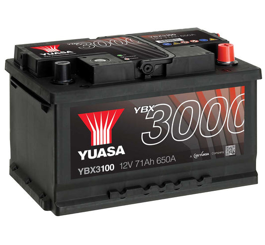 Yuasa YBX3100 car battery sealed 12v - Letang Auto Electrical Vehicle Parts