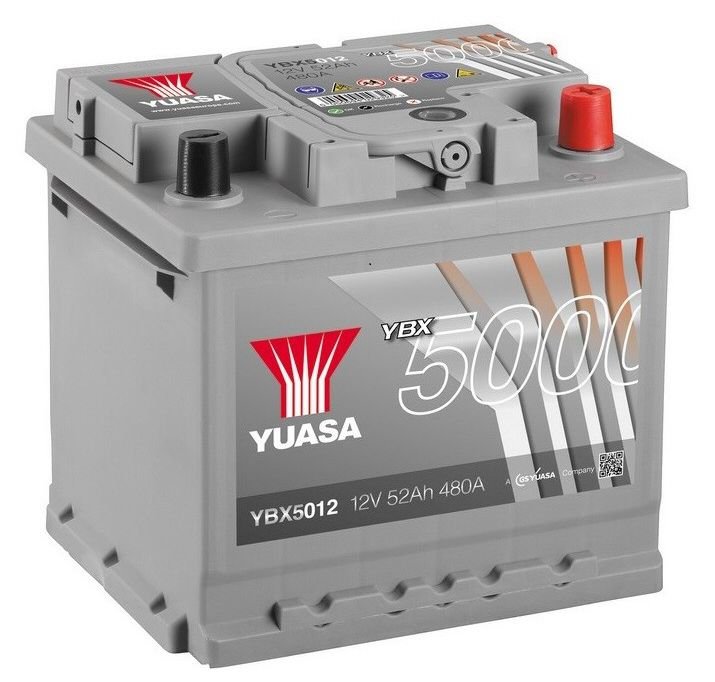 Yuasa YBX5012 Silver high performance 12V 52AH - Letang Auto Electrical Vehicle Parts