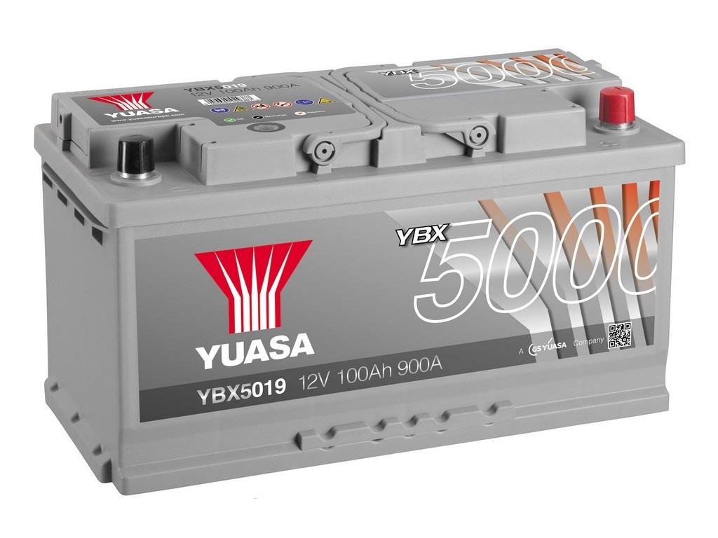 Yuasa YBX5019 Silver high performance 12V 100AH 900CCA - Letang Auto Electrical Vehicle Parts