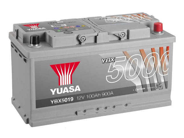 Yuasa YBX5019 Silver high performance 12V 100AH 900CCA - Letang Auto Electrical Vehicle Parts