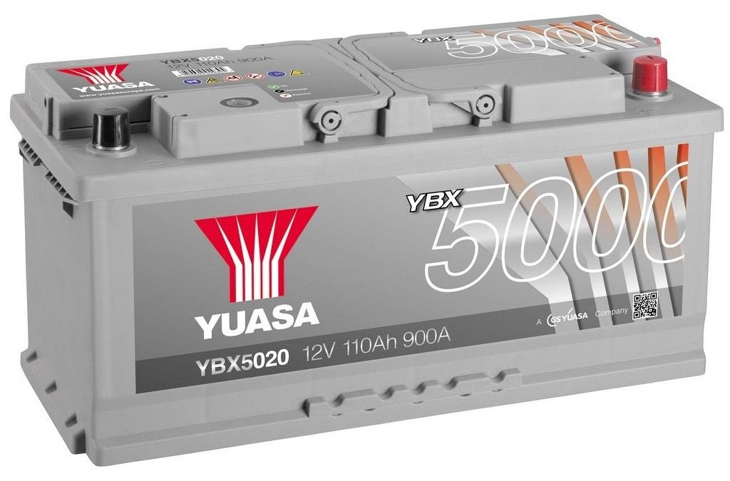 Yuasa YBX5020 Silver high performance 12V 110AH - Letang Auto Electrical Vehicle Parts