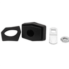 Black Rectangular Compartment Lock