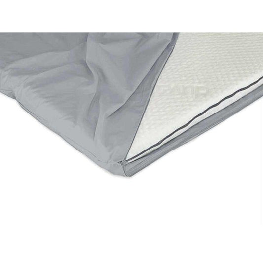 Zipped Sheet for Duvalay Compact Travel Topper 5cm Thick - Grey - Letang Auto Electrical Vehicle Parts